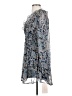 City Studio Paisley Blue Cocktail Dress Size S - photo 5