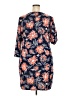 Tacera Print Blue Casual Dress Size 2X - photo 2
