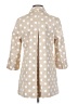 Chico's 100% Cotton Polka Dots Ivory Coat Size Sm (0) - photo 2