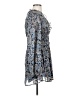 City Studio Paisley Blue Cocktail Dress Size S - photo 4
