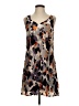 CAbi Print Gray Casual Dress Size XS - photo 1