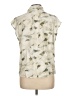 Fun2Fun Print Ivory Short Sleeve Blouse Size L - photo 2
