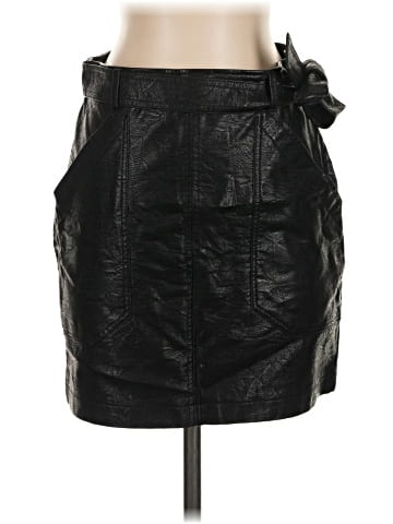 Shinestar Faux Leather Skirt (view 1)