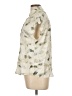 Fun2Fun Print Ivory Short Sleeve Blouse Size L - photo 5
