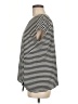 Max Studio Stripes Black Short Sleeve Top Size M - photo 5