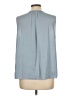 Hilary Radley 100% Polyester Gray Sleeveless Blouse Size L - photo 2