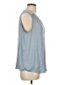 Hilary Radley 100% Polyester Gray Sleeveless Blouse Size L - photo 4