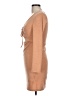 LUCCA Tan Casual Dress Size L - photo 5