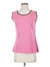 misook Pink Sleeveless T-Shirt Size S - photo 1