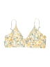 Unbranded Floral Yellow Swimsuit Top Size XL - photo 1