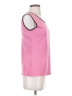 misook Pink Sleeveless T-Shirt Size S - photo 4