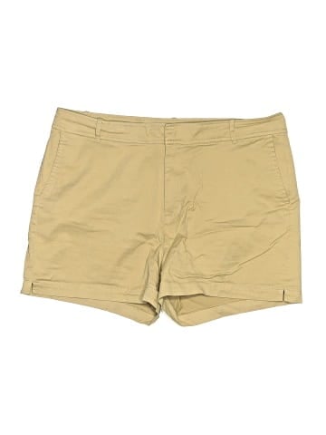 New York & Company Khaki Shorts (view 1)