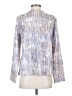 Shein 100% Polyester Silver Long Sleeve T-Shirt Size 4 - photo 2