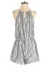 J for Justify 100% Polyester Stripes White Romper Size S - photo 1