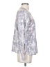 Shein 100% Polyester Silver Long Sleeve T-Shirt Size 4 - photo 4