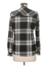 Polly & Esther 100% Polyester Black Long Sleeve Blouse Size M - photo 2