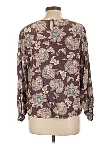 Christopher & Banks Long Sleeve Blouse (view 2)