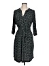 En Focus Studio Paisley Gray Casual Dress Size 10 - photo 1