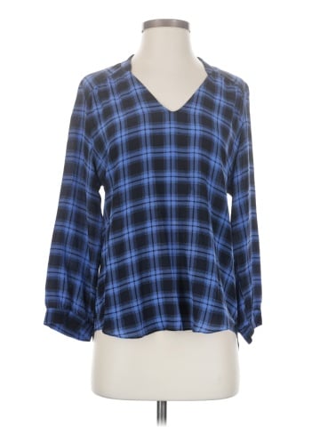 Amanda Uprichard 3/4 Sleeve Silk Top (view 1)