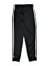 Adidas 100% Polyester Black Track Pants Size 10 - 12 - photo 2