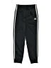 Adidas 100% Polyester Black Track Pants Size 10 - 12 - photo 1