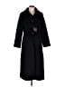 Kimi + Kai Maternity Black Wool Coat Size L - photo 1
