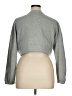 Miss Selfie 100% Polyester Gray Sweatshirt Size XL - photo 2