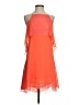 BCBGeneration 100% Recycled Polyester Orange Cocktail Dress Size 8 - photo 1