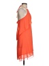 BCBGeneration 100% Recycled Polyester Orange Cocktail Dress Size 8 - photo 4