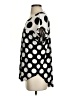 Chico's Polka Dots Black Short Sleeve Blouse Size S - photo 5