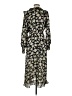 Heartloom 100% Polyester Floral Black Casual Dress Size XS - photo 2