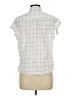 dip 100% Cotton Ivory Short Sleeve Button-Down Shirt Size L - photo 2