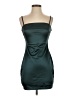Lush Solid Teal Cocktail Dress Size S - photo 1