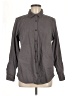 L.L.Bean Solid Gray Long Sleeve Button-Down Shirt Size M - photo 1