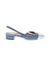 Veronica Beard Stripes Blue Heels Size 10 - photo 1