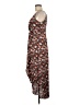 Bar III 100% Polyester Floral Brown Casual Dress Size M - photo 5