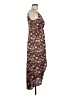 Bar III 100% Polyester Floral Brown Casual Dress Size M - photo 4