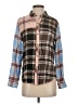 Rails Plaid Brown Long Sleeve Button-Down Shirt Size S - photo 1