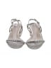 Badgley Mischka Metallic Silver Gold Sandals Size 6 - photo 2