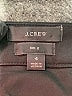 J.Crew Solid Black Formal Skirt Size 4 - photo 4