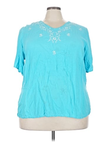 White Stag Short Sleeve Blouse (view 1)