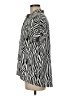 WD.NY 100% Polyester Animal Print Black Short Sleeve Blouse Size M - photo 5