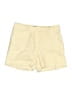 Talbots 100% Linen Yellow Khaki Shorts Size 6 - photo 1
