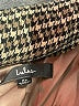 Lulus Houndstooth Brown Vest Size XL - photo 6