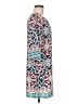 Bebop 100% Polyester Paisley Teal Casual Dress Size M - photo 4