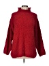Coldwater Creek Red Turtleneck Sweater Size L (petite) - photo 1