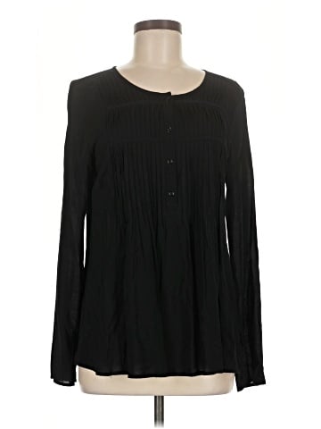Ecru Long Sleeve Blouse (view 1)
