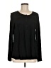 Ecru 100% Rayon Black Long Sleeve Blouse Size M - photo 1