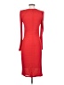 Laundry by Shelli Segal 100% Polyester Solid Red Cocktail Dress Size 4 - photo 2