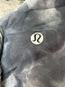 Lululemon Athletica Tie-dye Blue Gray Athletic Shorts Size 6 - photo 3